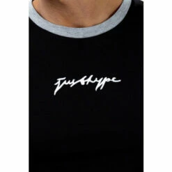 Hype. Black Thompson Splice Scribble T-Shirt -Hype Shop unnamed file 1003
