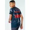 Hype. Black Marble Print Repeat Back Logo Kids T-Shirt -Hype Shop unnamed file 1021