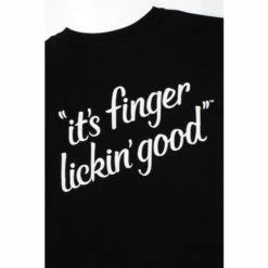 Hype. X KFC ‘It’s Finger Lickin’ Good’ Black T-Shirt -Hype Shop unnamed file 1029
