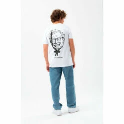 Hype. X KFC Colonel White T-Shirt -Hype Shop unnamed file 1036
