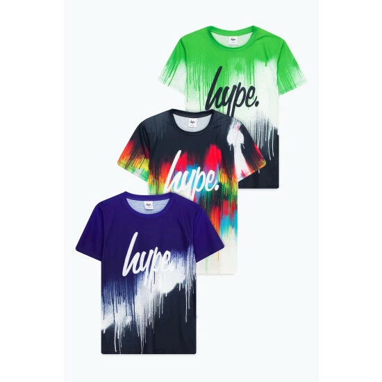 unnamed-file-104.jpg Hype Boys Blue, Multi, Green Drips T-Shirts Three Pack -Hype Shop unnamed file 104
