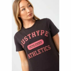 Hype. Red Womens Maroon Collegic T-Shirt 4 Hype. Red Womens Maroon Collegic T-Shirt -Hype Shop unnamed file 1040