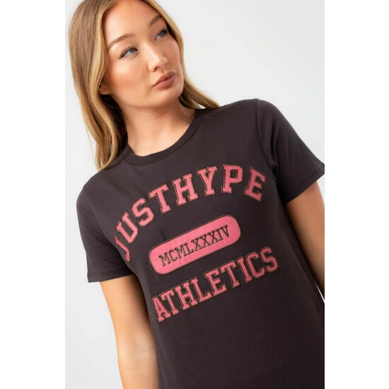 unnamed-file-1040.jpg Hype. Red Womens Maroon Collegic T-Shirt -Hype Shop unnamed file 1040