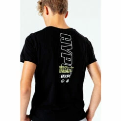 Hype. Kids Black Back Logo T-Shirt -Hype Shop unnamed file 1057