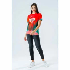 Hype. Pink Coral Wave Kids T-Shirt -Hype Shop unnamed file 1063