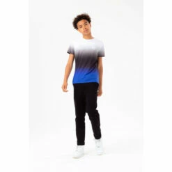 Hype. Boys Fade Script Black T-Shirt -Hype Shop unnamed file 1067