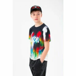 Hype Boys Blue, Multi, Green Drips T-Shirts Three Pack 5 Hype Boys Blue, Multi, Green Drips T-Shirts Three Pack -Hype Shop unnamed file 107