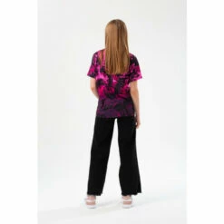 Hype. Girls Pink Tie Dye Silver Script T-Shirt -Hype Shop unnamed file 1091