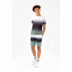 Hype. Boys Fade Script Black T-Shirt -Hype Shop unnamed file 1106