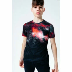 Hype. Kids Black Space Ops T-Shirt