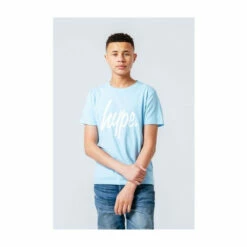 Hype. Kids Sky Blue T-Shirt -Hype Shop unnamed file 1120