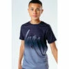Hype Black Charcoal Fade Kids T-Shirt -Hype Shop unnamed file 1138