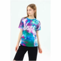 Hype. Blue Tiny Pastel Moons T-Shirt -Hype Shop unnamed file 1144