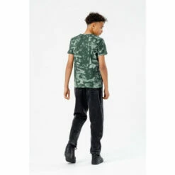 Hype. Boys Khaki Green Bubble Smudge Scribble T-Shirt 4 Hype. Boys Khaki Green Bubble Smudge Scribble T-Shirt -Hype Shop unnamed file 1154