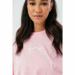 Hype. Pink Scribble Boxy T-Shirt -Hype Shop unnamed file 1163