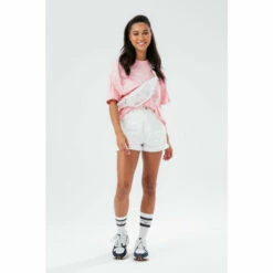 Hype. Pink Scribble Boxy T-Shirt -Hype Shop unnamed file 1164