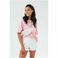 Hype. Pink Scribble Boxy T-Shirt -Hype Shop unnamed file 1165