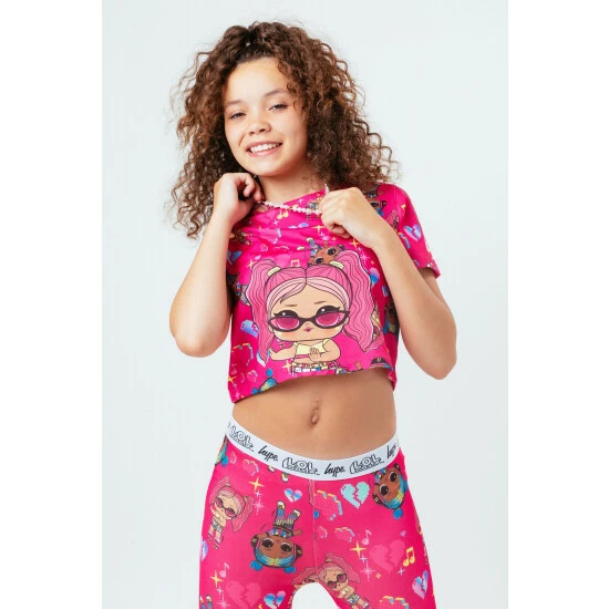 unnamed-file-118.jpg L.O.L. Surprise! ™ X HYPE. Pink Bae Wheels Cropped T-Shirt -Hype Shop unnamed file 118