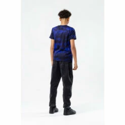 Hype. Boys Blue Pixle Camo Scribble T-Shirt -Hype Shop unnamed file 1180