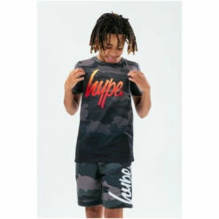 Hype. Green Camo Fade Script T-Shirt 6 Hype. Green Camo Fade Script T-Shirt -Hype Shop unnamed file 1187