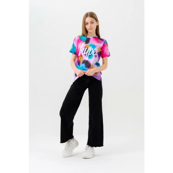 unnamed-file-1189.jpg Hype Girls Pink Neon Spots Script T-Shirt -Hype Shop unnamed file 1189