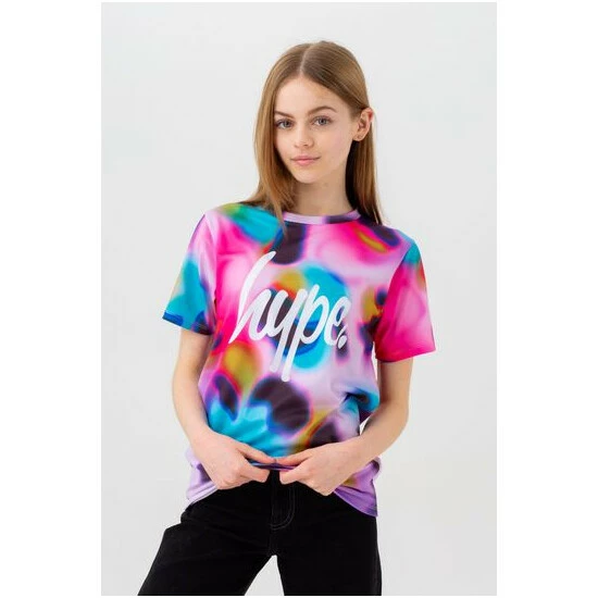 unnamed-file-1192.jpg Hype Girls Pink Neon Spots Script T-Shirt -Hype Shop unnamed file 1192