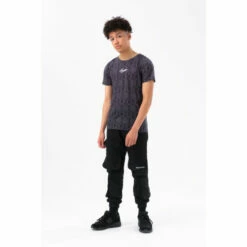 Hype. Boys Black Lush Logo Scribble T-Shirt -Hype Shop unnamed file 1203
