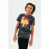 Hype. Green Flame Script Camo T-Shirt -Hype Shop unnamed file 1208