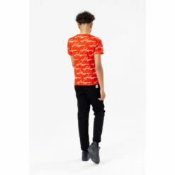 Hype. Boys Red Hand Scribble T-Shirt -Hype Shop unnamed file 1215