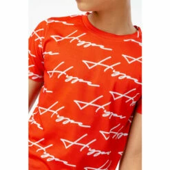 Hype. Boys Red Hand Scribble T-Shirt -Hype Shop unnamed file 1216