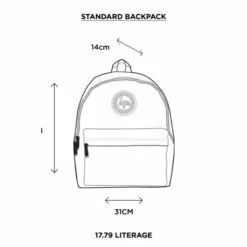 Hype. Blue Pool Drips Backpack -Hype Shop unnamed file 1238