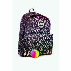 Hype. Black Gradient Pastel Animal Print Backpack -Hype Shop unnamed file 1250