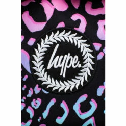 Hype. Black Gradient Pastel Animal Print Backpack -Hype Shop unnamed file 1252