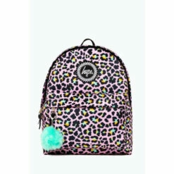 Hype. Pink Disco Leopard Backpack