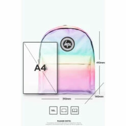 Hype Purple Pastel Gradient Backpack -Hype Shop unnamed file 1303