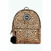 Hype. Orange Leopard Pom Pom Backpack -Hype Shop unnamed file 1313