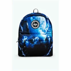 Hype. Blue Galaxy Lightning Backpack -Hype Shop unnamed file 1336