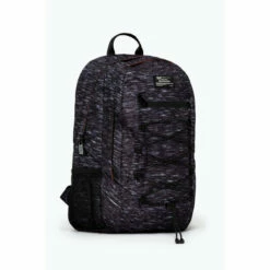 Hype. Black Space Dye Marl Maxi Backpack -Hype Shop unnamed file 1339