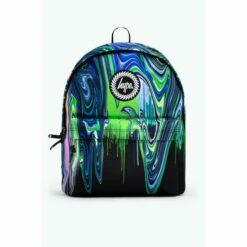 Hype. Green Marble Drip Backpack