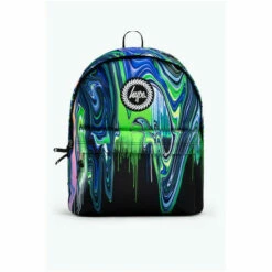 Hype. Green Marble Drip Backpack -Hype Shop unnamed file 1361