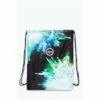 Hype. Green Chalk Dust Drawstring Bag -Hype Shop unnamed file 1384