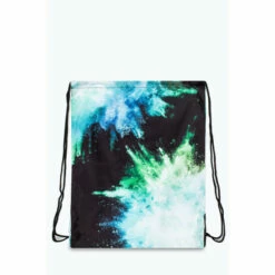 Hype. Green Chalk Dust Drawstring Bag -Hype Shop unnamed file 1385