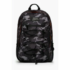 Hype. Black Mono Camo Maxi Backpack