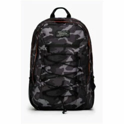 Hype. Black Mono Camo Maxi Backpack -Hype Shop unnamed file 1396