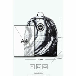 Hype. Black Out Of Space Marble Backpack -Hype Shop unnamed file 1400