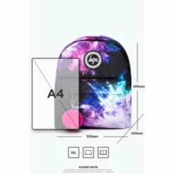 Hype. Purple Chalk Dust Backpack -Hype Shop unnamed file 1416