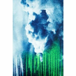 Hype. Blue Lightning Drip Backpack -Hype Shop unnamed file 1428