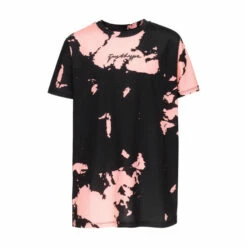 Hype. Womens Black Tie Dye Justhype T-Shirt -Hype Shop unnamed file 143