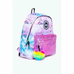Hype. Pink Unicorn Holographic Backpack -Hype Shop unnamed file 1432