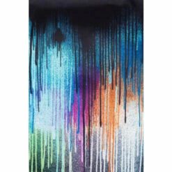 Hype. Blue Multi-Coloured Drip Drawstring Bag -Hype Shop unnamed file 1444
